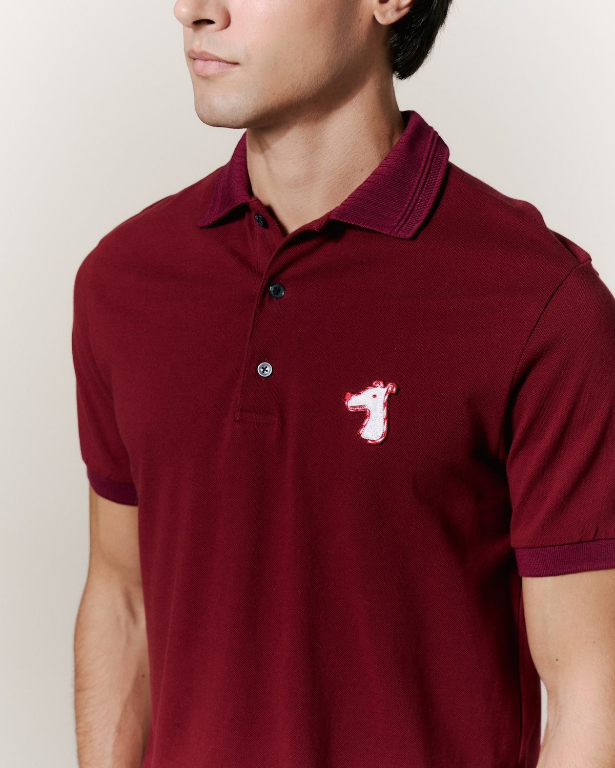 HAPPY HO HOUND   POLO SHIRT