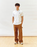 STRIPE COLLAR POLO SHIRT WITH LOGO EMBROIDERED – HOUND FOR ALL EDITION