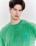 SMILEYHOUND TERRYCLOTH  BOXY T-SHIRT