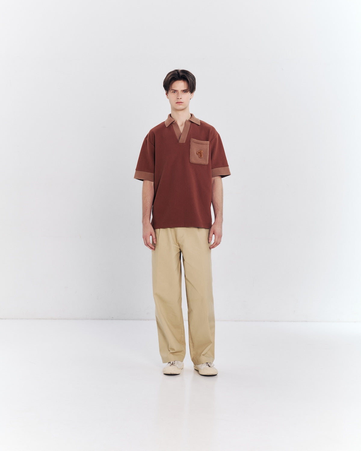 SMILEYHOUND KNIT POLO SHIRT