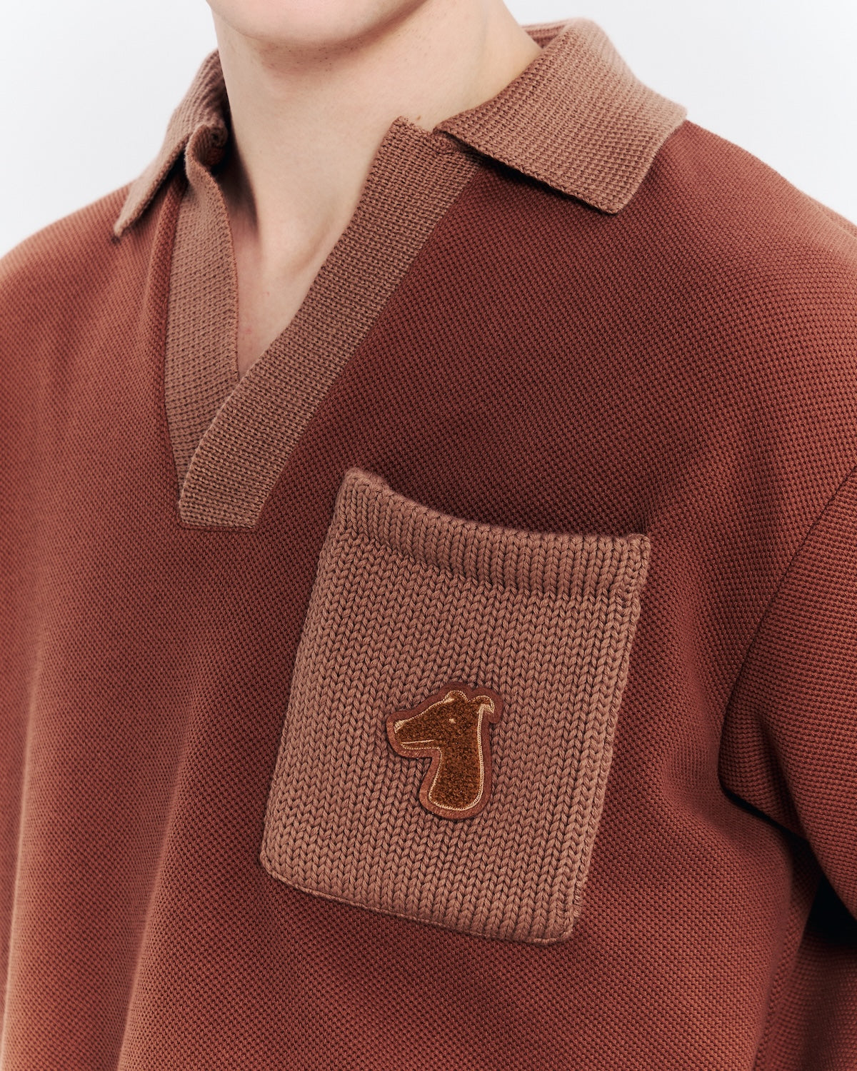SMILEYHOUND KNIT POLO SHIRT
