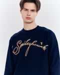 SMILEYHOUND SWEATER  LOGO FRENCH TERRY