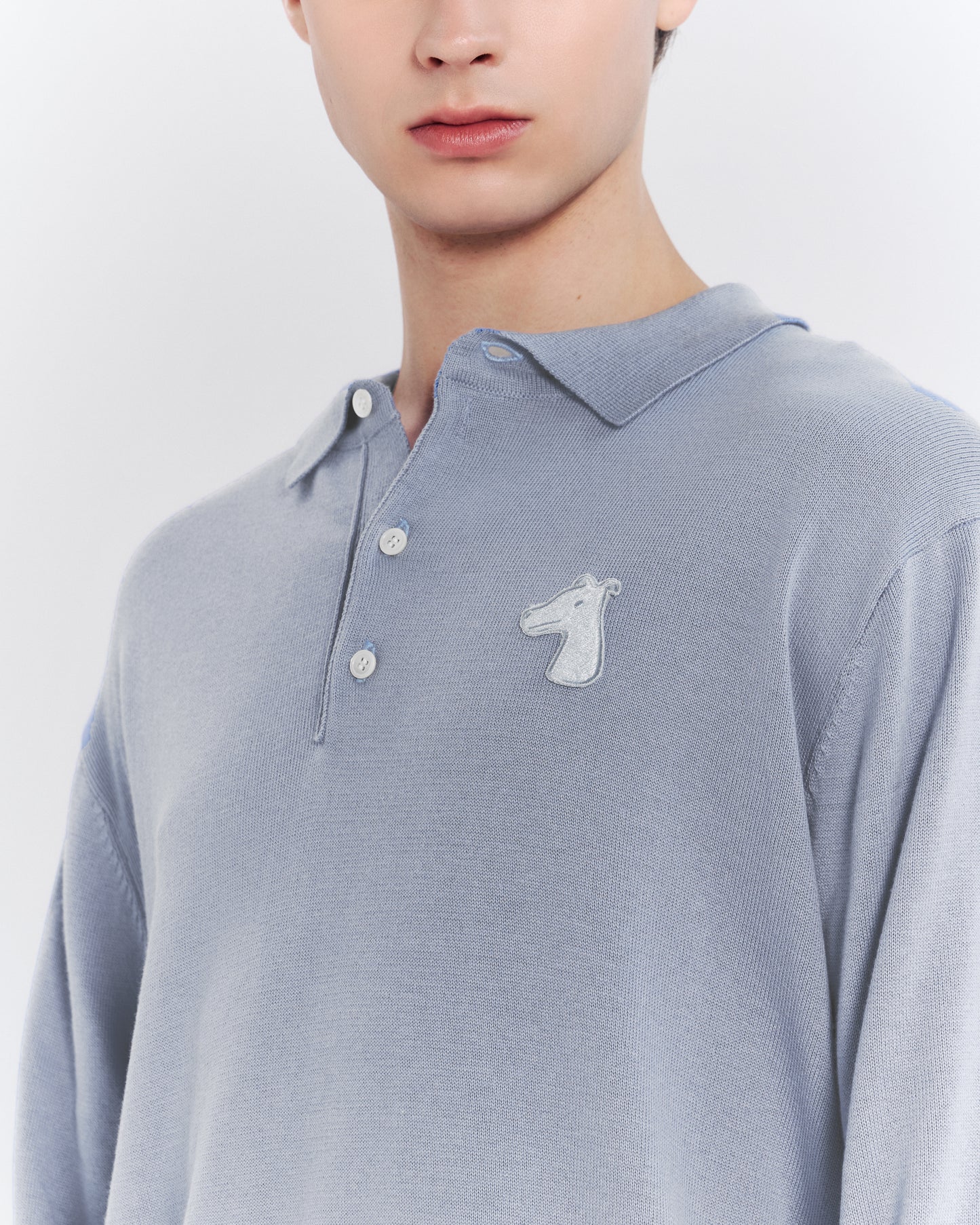 SMILEYHOUND SWEATER WITH LOGO EMBROIDERED