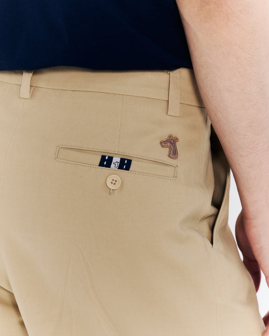 WIDE-LEG CHINO PANTS