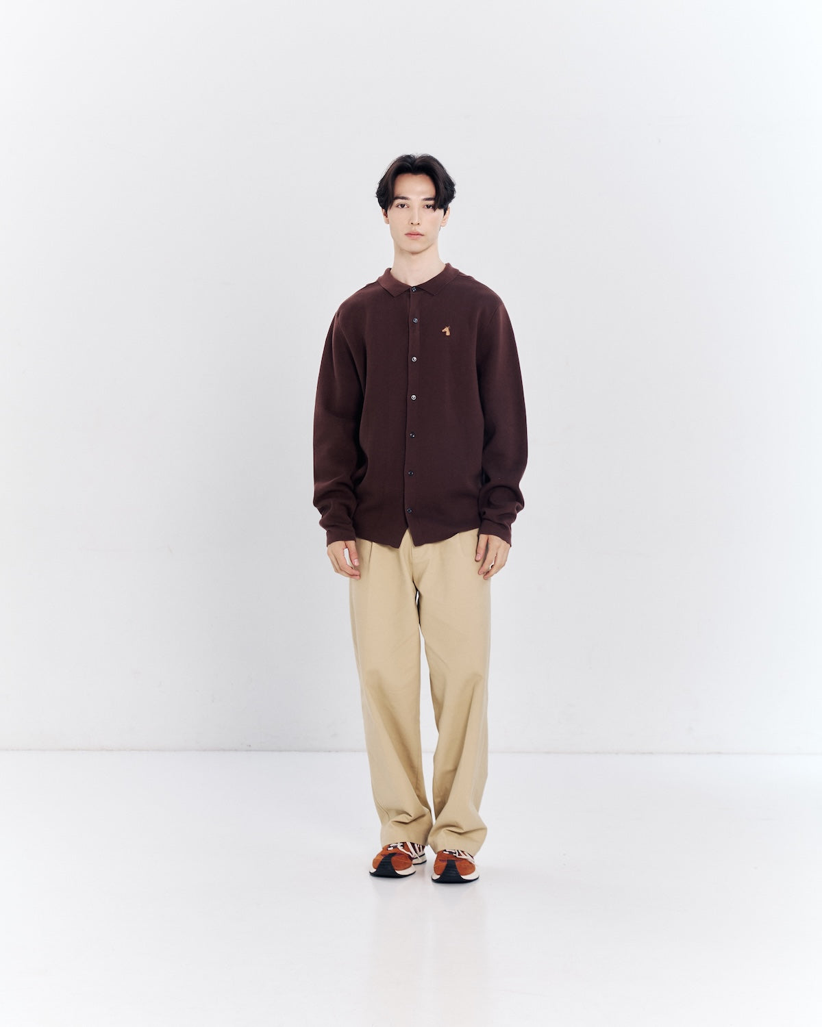 SMILEYHOUND OPEN-KNIT SHIRT