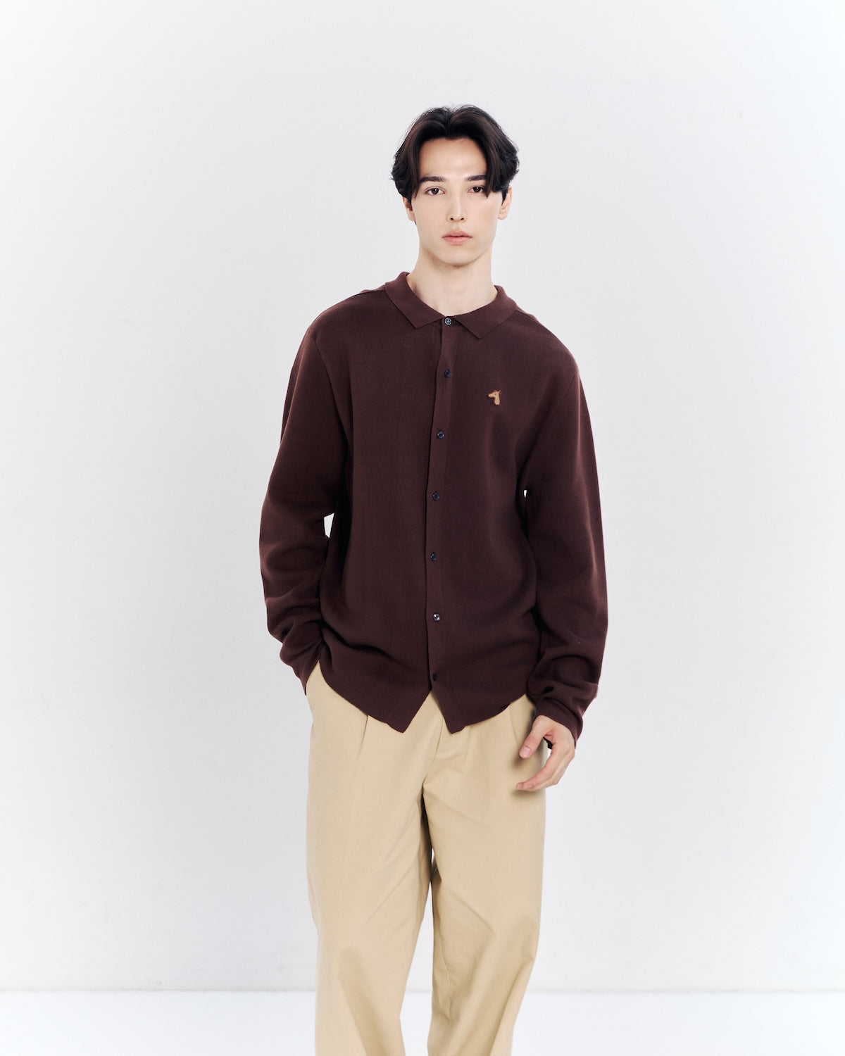 SMILEYHOUND OPEN-KNIT SHIRT