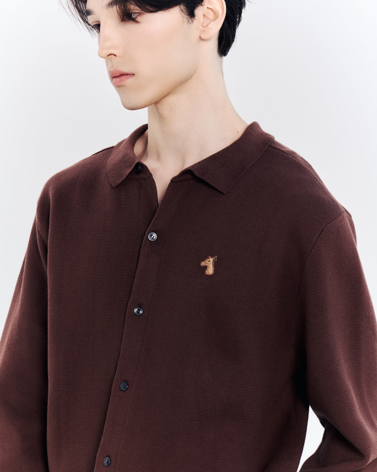 SMILEYHOUND OPEN-KNIT SHIRT