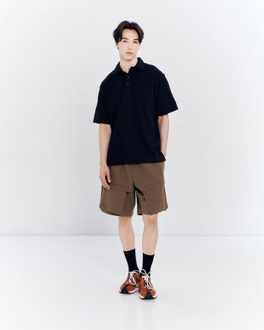 SMILEYHOUND PUFFY LOGO POLO SHIRT