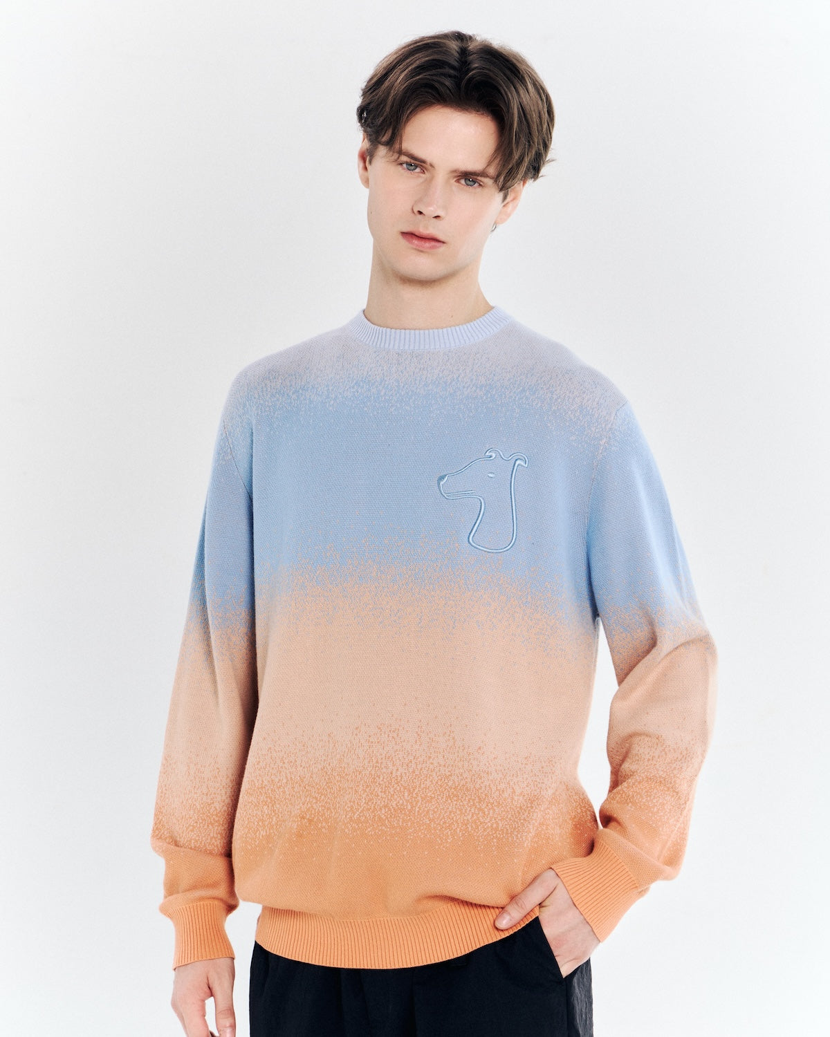 SMILEYHOUND OPEN-KNIT SWEATER