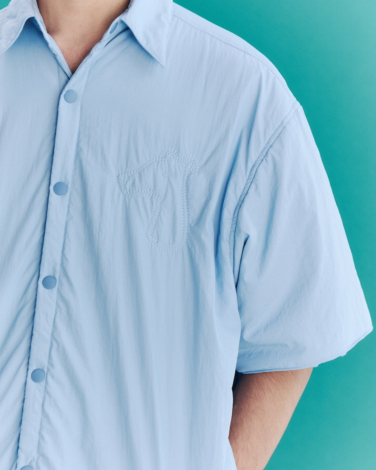 SMILEYHOUND PUFFER OVERSHIRT