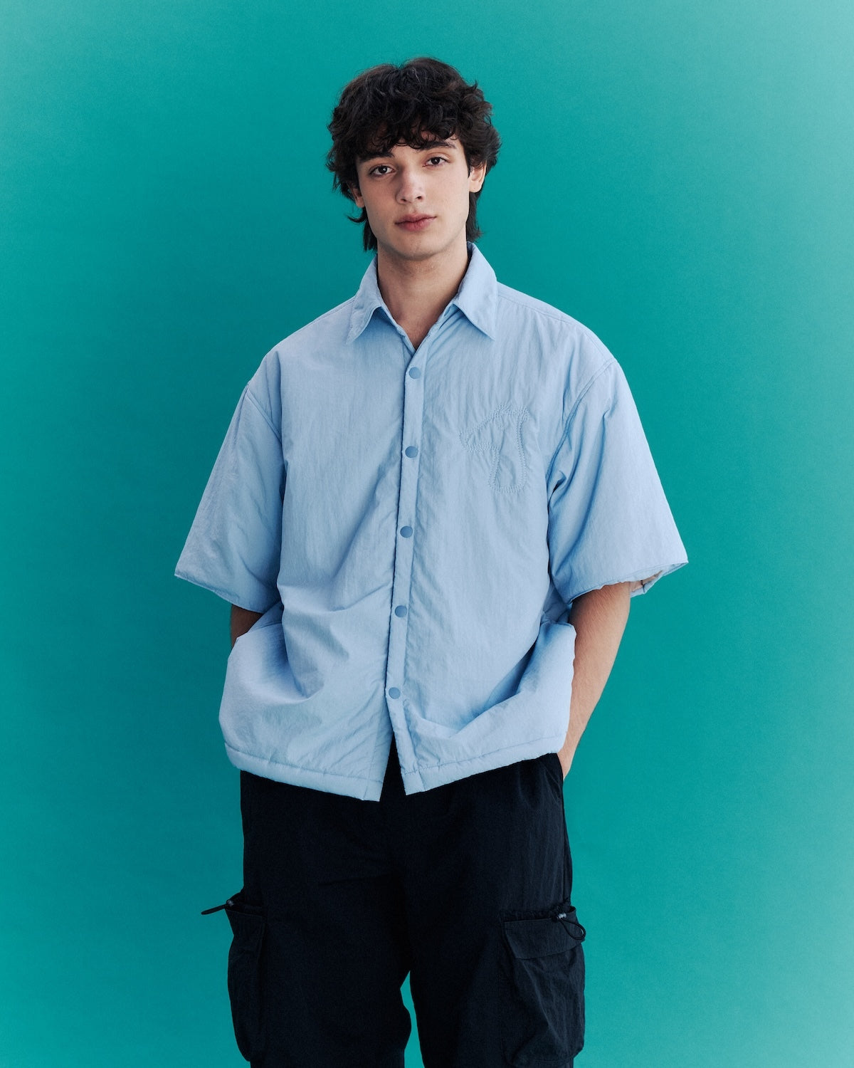 SMILEYHOUND PUFFER OVERSHIRT