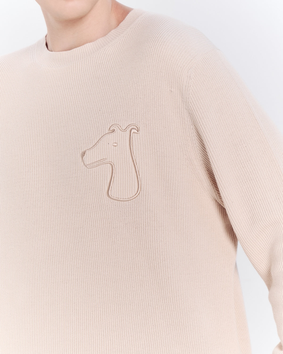 SMILEYHOUND SWEATER WITH BOLD LOGO