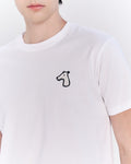 CLASSIC FIT T-SHIRT WITH LOGO EMBROIDERED