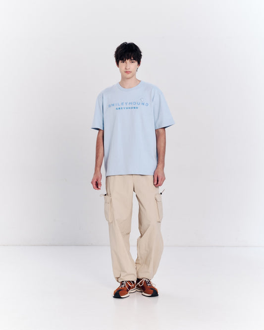 SMILEYHOUND EMBOSS BOXY T-SHIRT