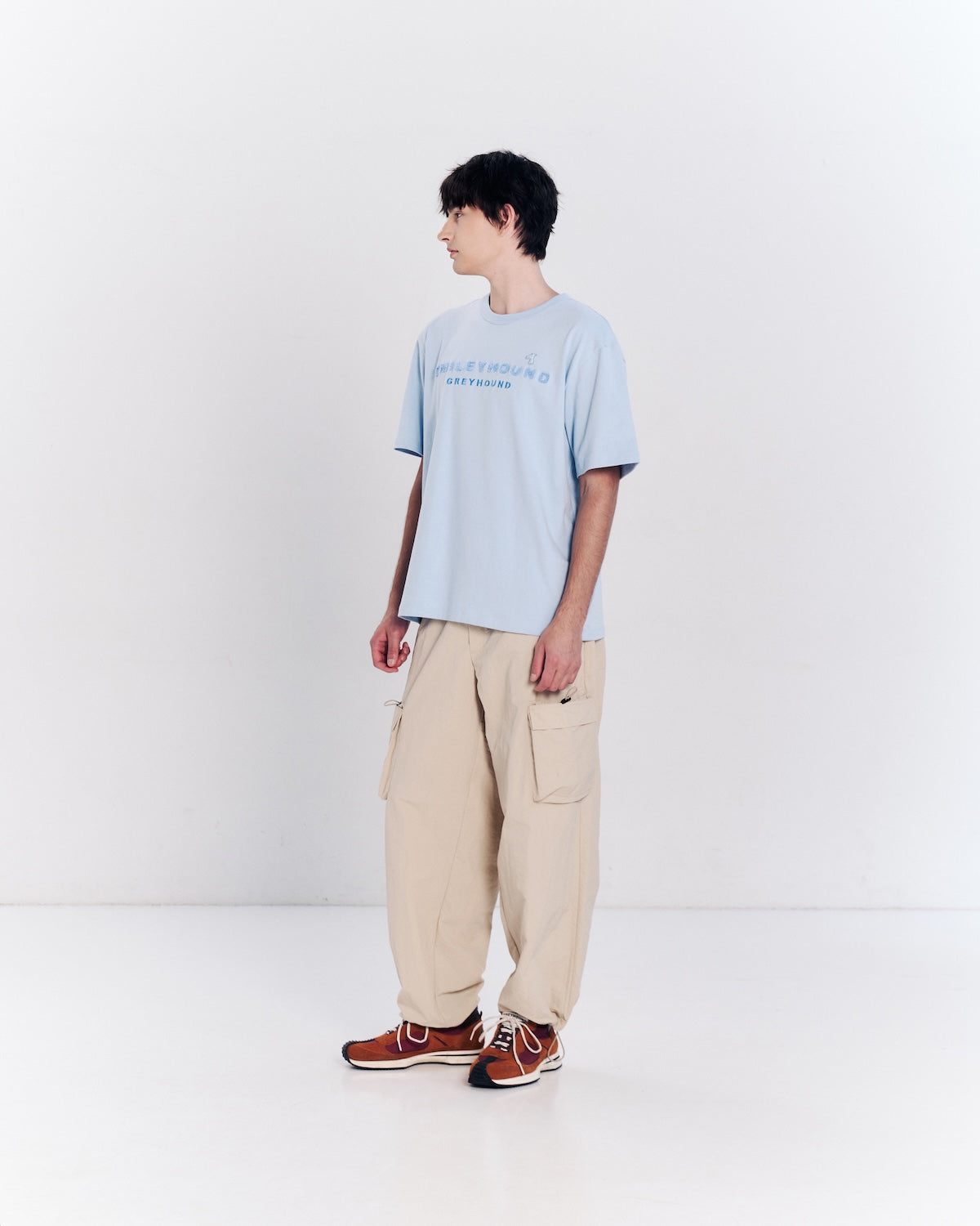 SMILEYHOUND EMBOSS BOXY T-SHIRT