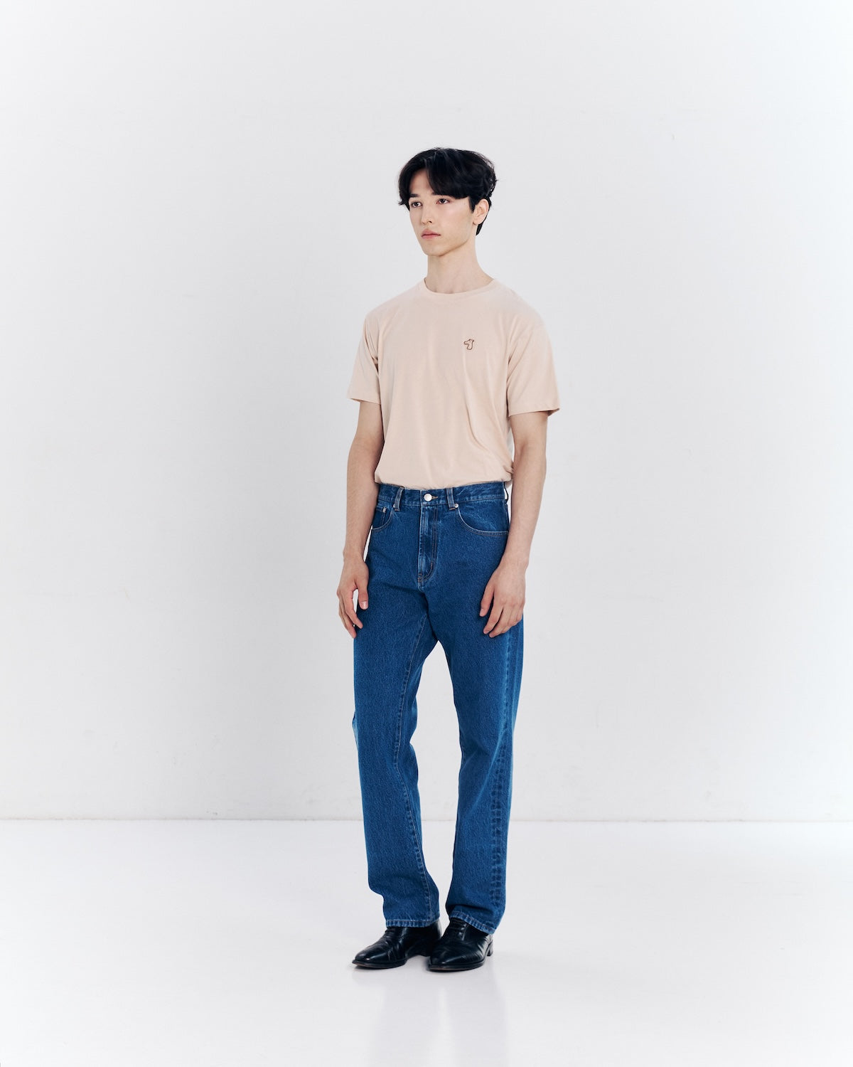 CLASSIC FIT T-SHIRT WITH LOGO EMBROIDERED