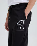 SMILEYHOUND TRACK PANTS WITH GRAPHIC PRINTED