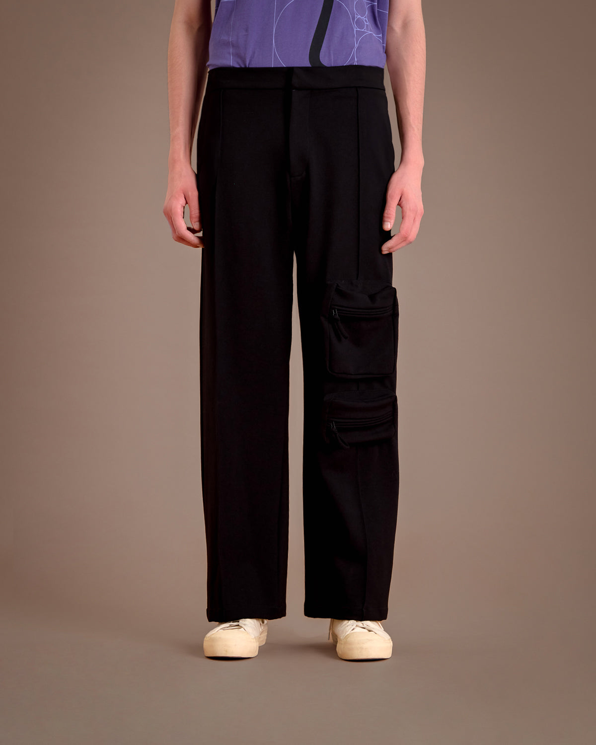 SMILEYHOUND 3D POCKET WIDE PANTS