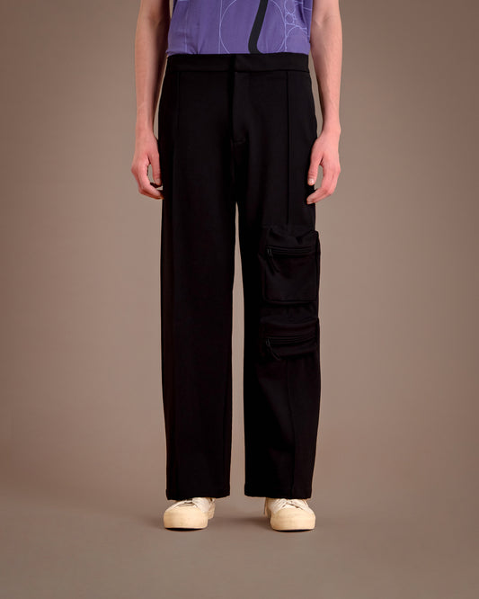 SMILEYHOUND 3D POCKET WIDE PANTS