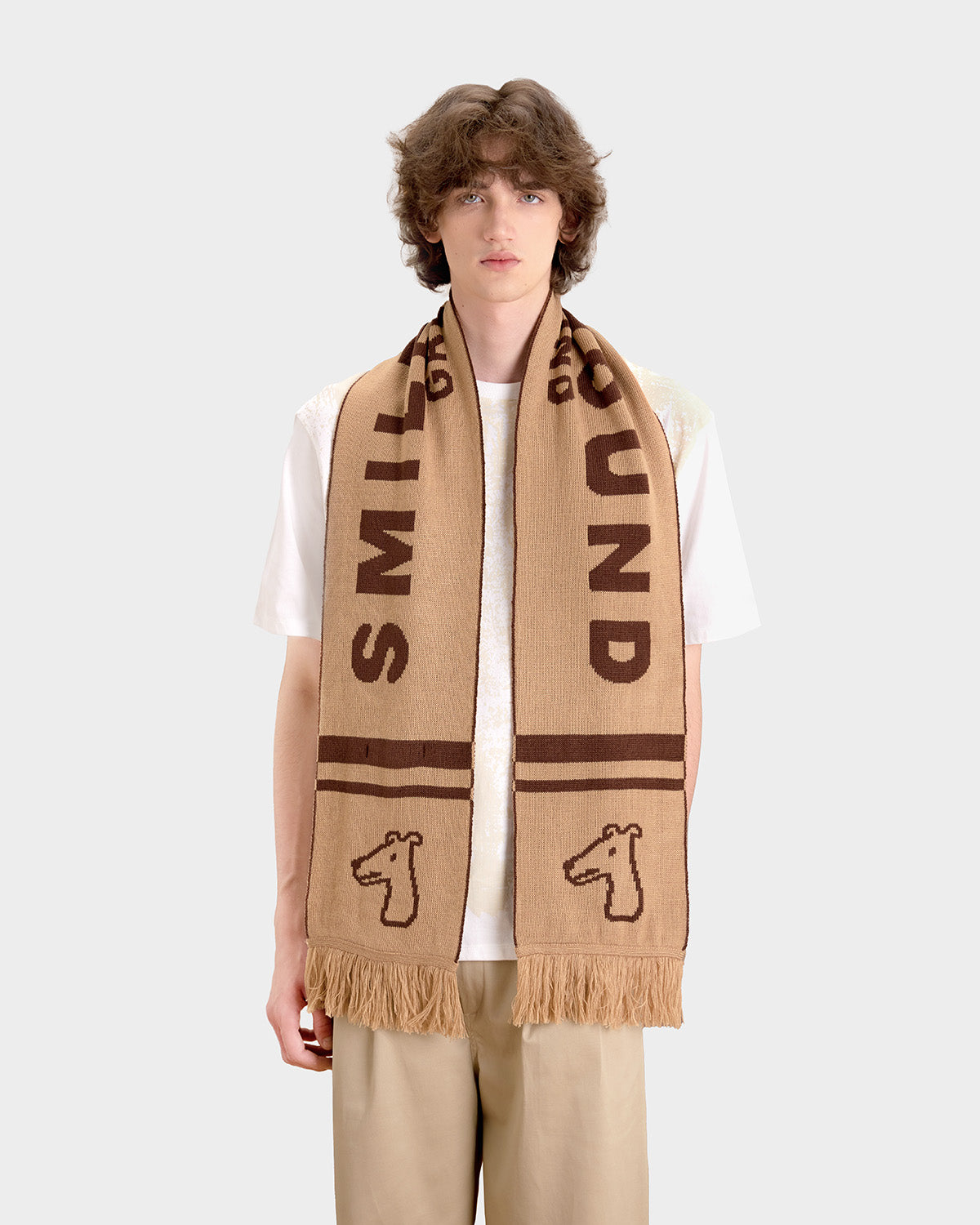 SMILEYHOUND FOOTBALL SCARF