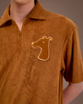 SMILEYHOUND TERRYCLOTH  BOXY POLO