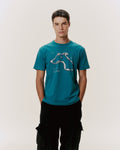 CLASSIC FIT T-SHIRT WITH LOGO GRAPHIC PRINT