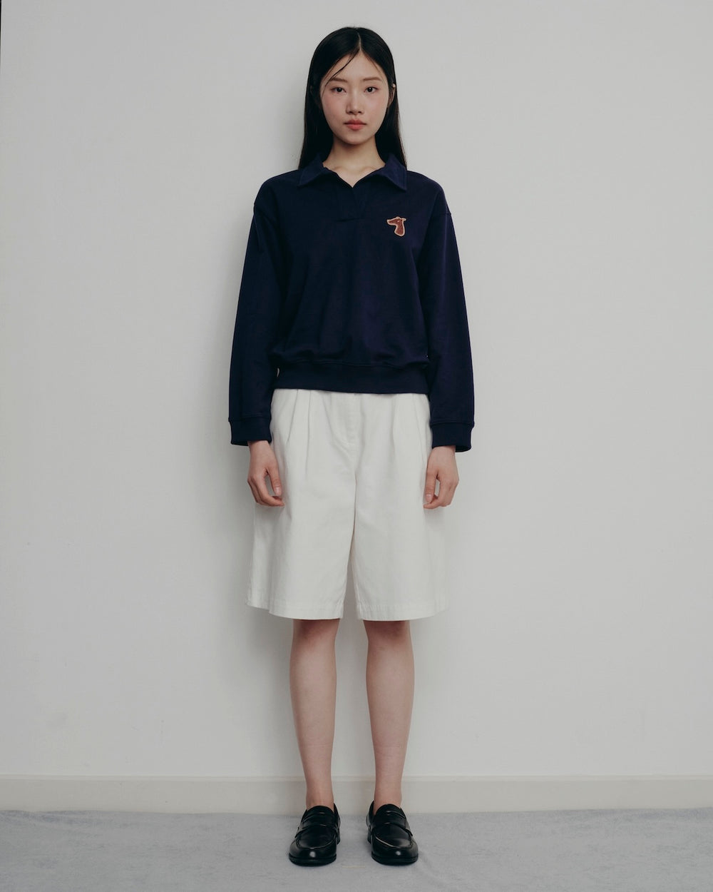 BESTIE POLO SWEATSHIRT