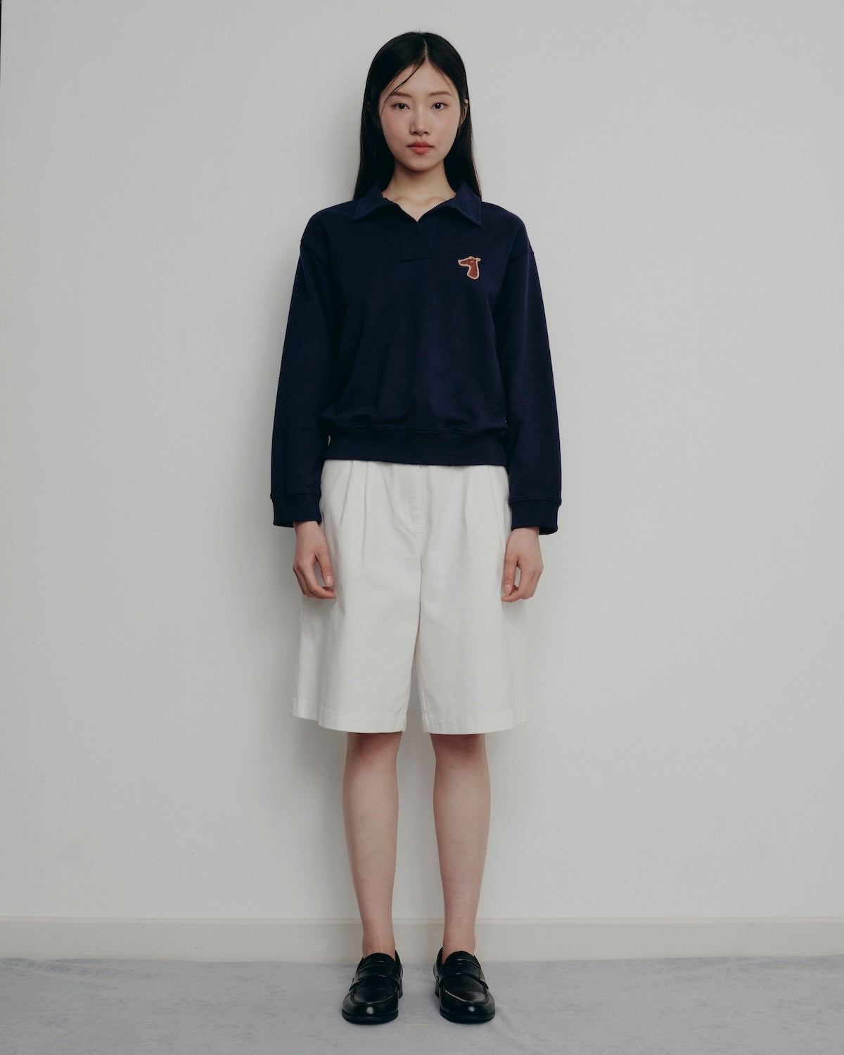 BESTIE POLO SWEATSHIRT