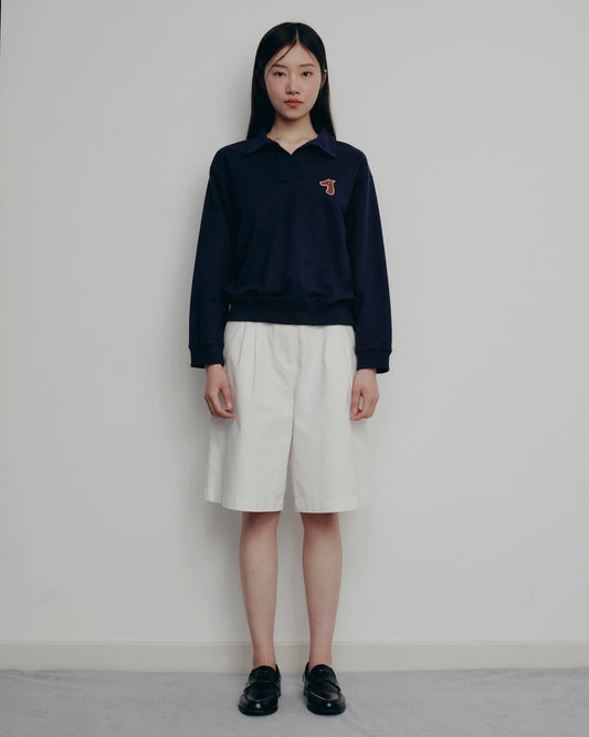 BESTIE POLO SWEATSHIRT