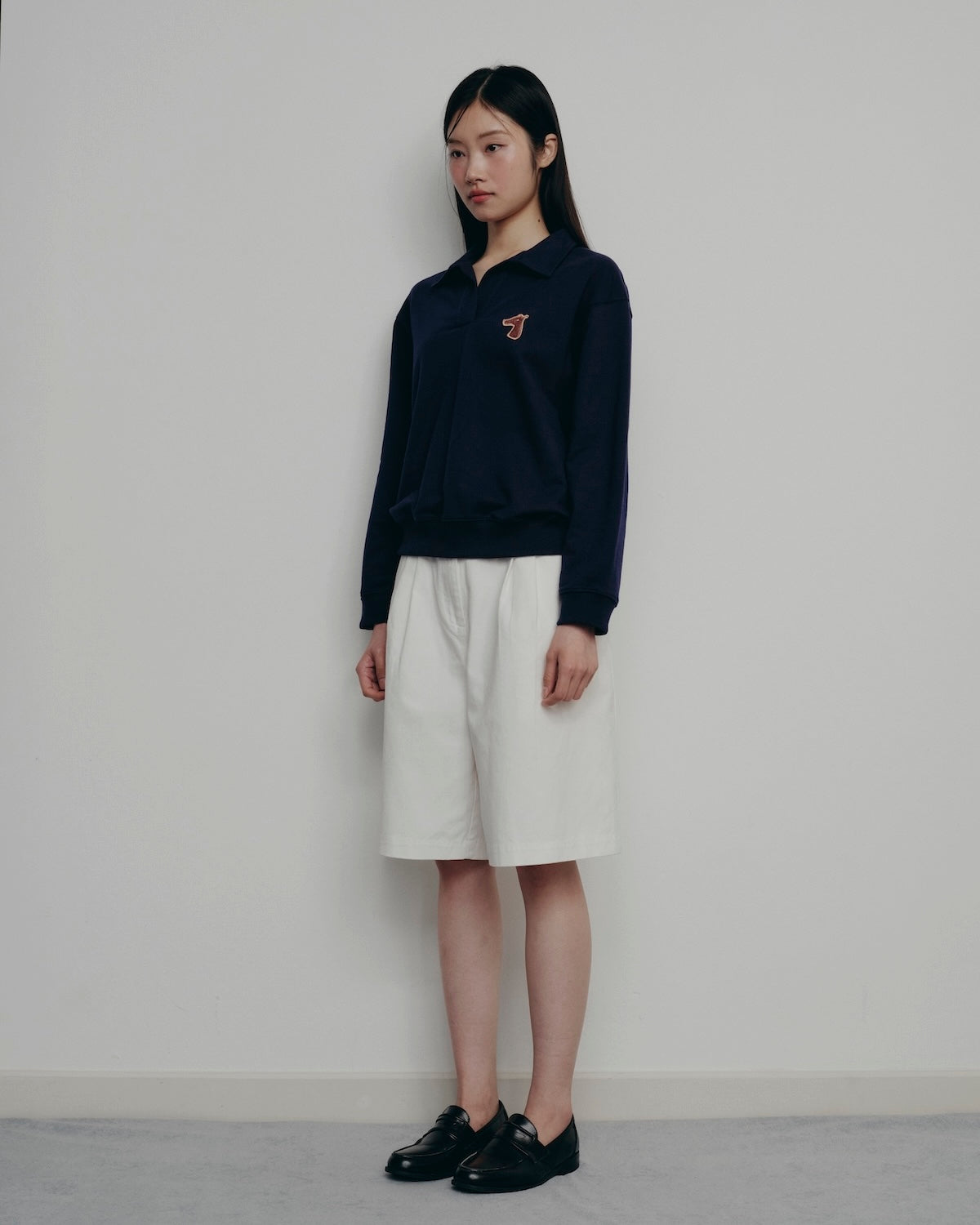 BESTIE POLO SWEATSHIRT