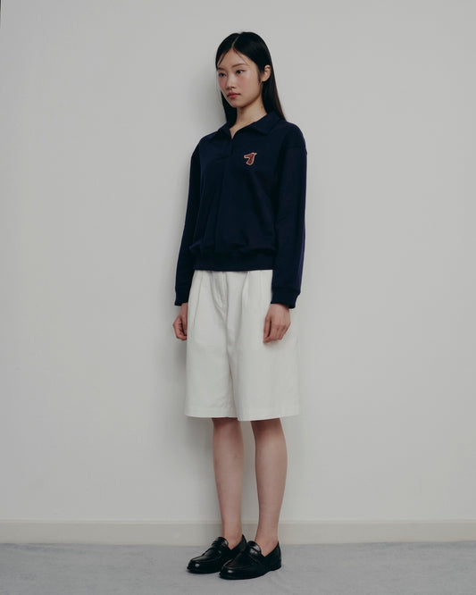 BESTIE POLO SWEATSHIRT