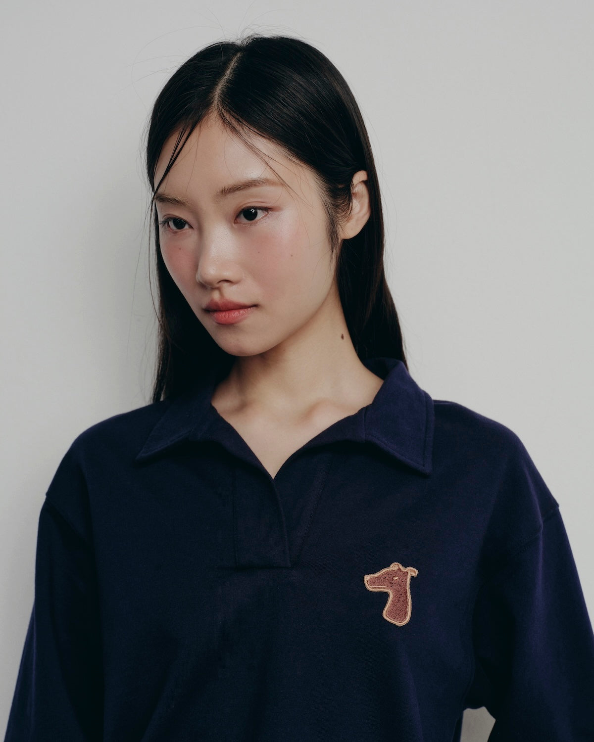 BESTIE POLO SWEATSHIRT