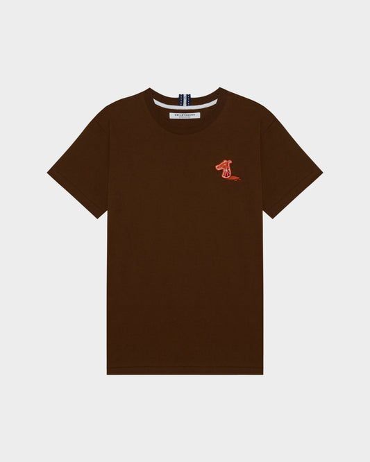 CLASSIC FIT T-SHIRT WITH EMBROIDERED  LOGO