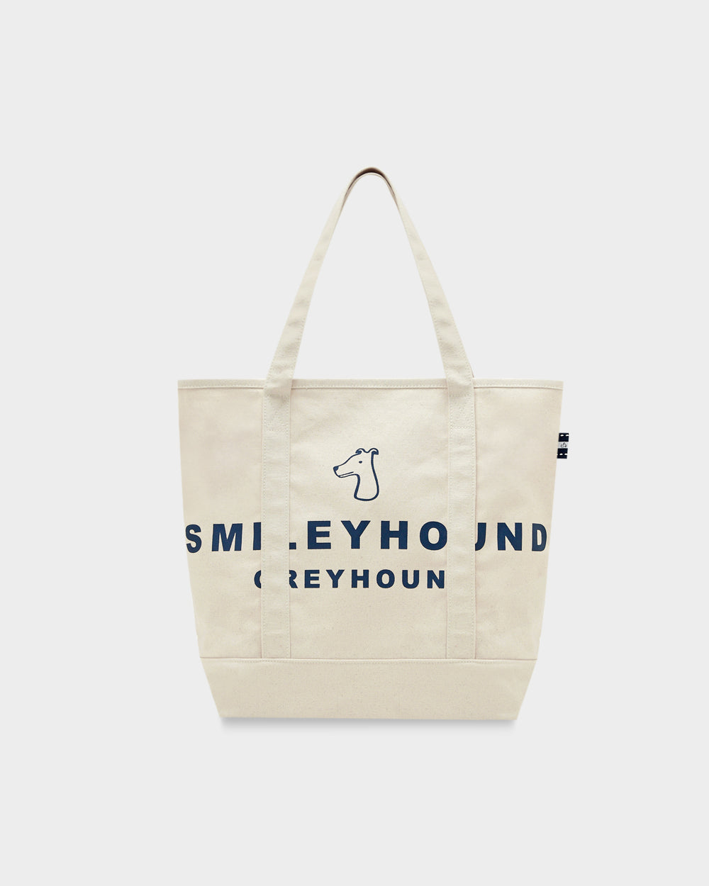 SMILEYHOUND CANVAS MEDIUM TOTE BAG ♻️