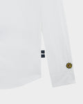 POPLIN SLIM SHIRT WITH LOGO EMBROIDERED