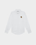 OXFORD SLIM SHIRT WITH LOGO EMBROIDERED