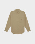 PANELED SHIRT WITH LOGO EMBROIDERED