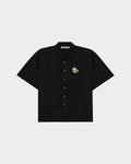 POPLIN LOOSE SHIRT WITH LOGO EMBROIDERED