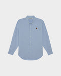 OXFORD SLIM SHIRT WITH LOGO EMBROIDERED