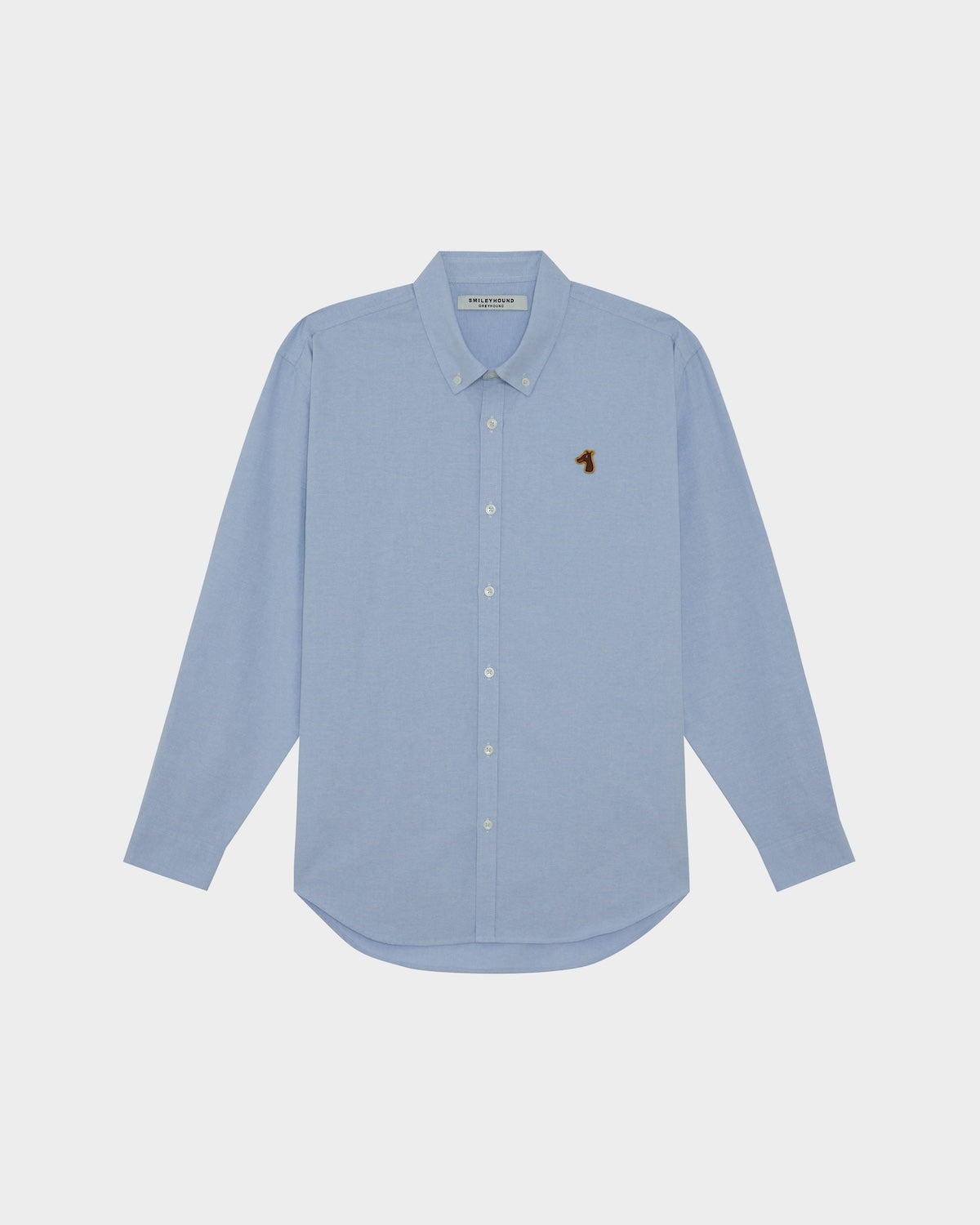 OXFORD SLIM SHIRT WITH LOGO EMBROIDERED