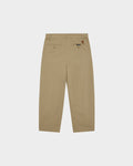 BALLOON FIT COTTON TWILL PANTS