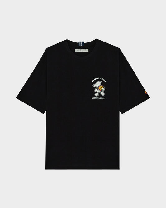 ALWAYS SUNNY BOXY FIT T-SHIRT WITH GRAPHIC PRINT