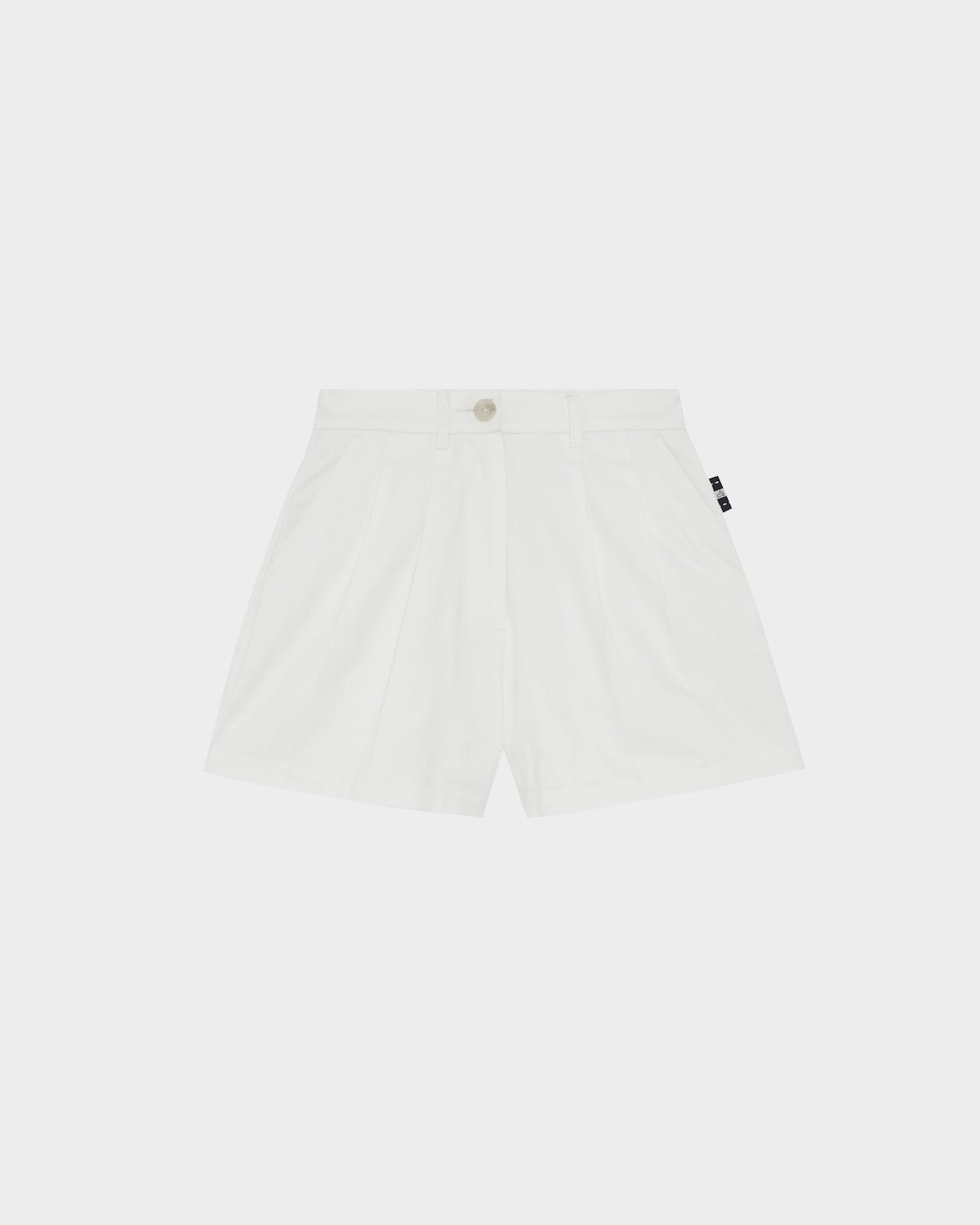 WIDE FRONT PLEATED SHORTS