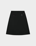 SMILEYHOND PLEATED MIDI SKIRT