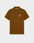 PIQUE POLO SHIRT WITH LOGO EMBROIDERED