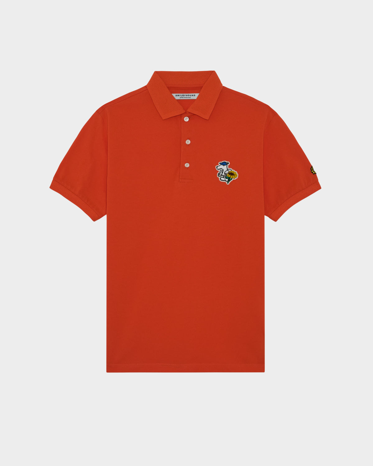 PIQUE POLO SHIRT WITH LOGO EMBROIDERED