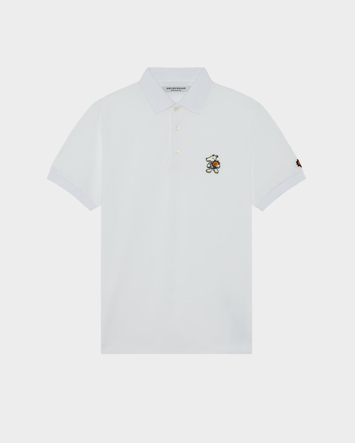 PIQUE POLO SHIRT WITH LOGO EMBROIDERED