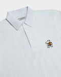 PIQUE POLO SHIRT WITH LOGO EMBROIDERED