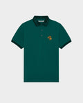 PIQUE POLO SHIRT WITH LOGO EMBROIDERED