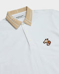 PIQUE POLO SHIRT WITH LOGO EMBROIDERED